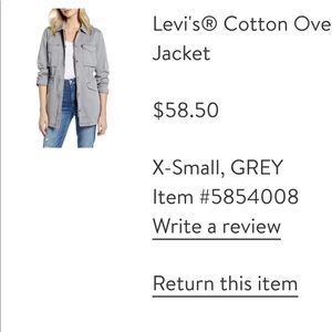 Levi’s military jacket